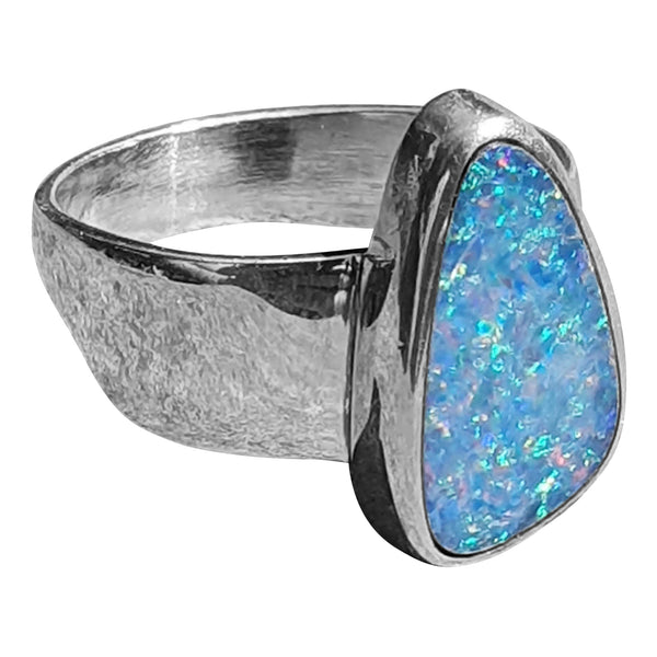 Men's on sale opal rings