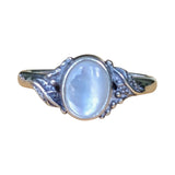 Folium Mother of Pearl Silver Ring