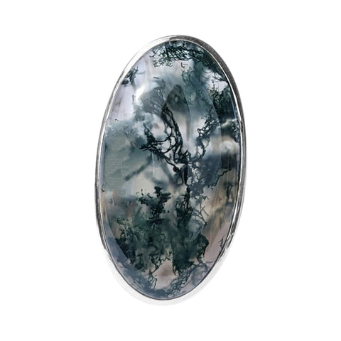 Sammalta  Moss Agate Silver Ring