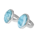 Umi Larimar Silver Ring