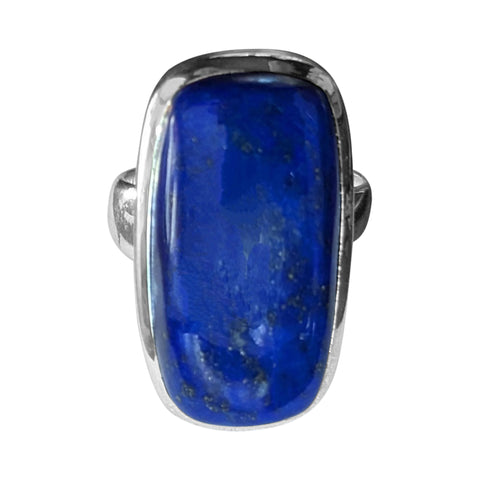 Nebula Lapis Lazuli Silver Ring